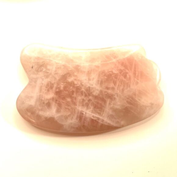 Rose Quartz Gua Sha Lifting Tool. - Picture 2 of 4